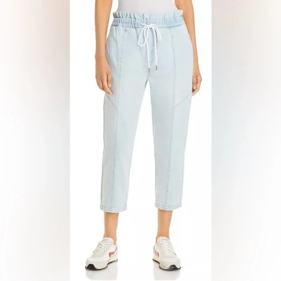 Excellent Condition, Pistola "Cam Paperbag Pants" in Light Wash, Size Small - Picture 3 of 11